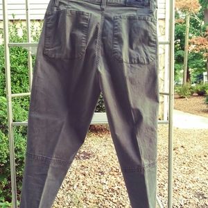 Dark green khaki pants. Lucky brand. Size 4 regular length
